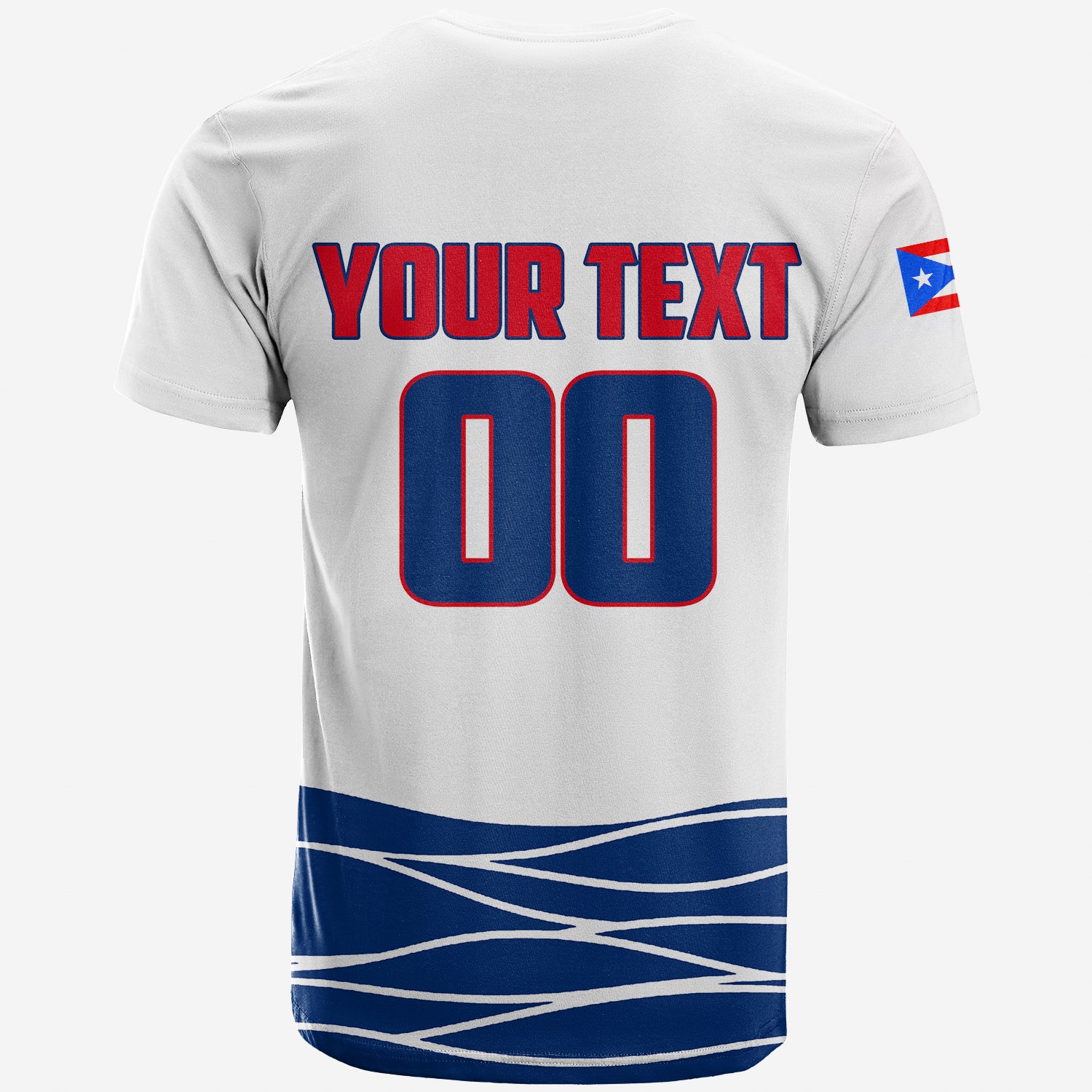 Custom Baseball 2023 Puerto Rico T Shirt LT6 - Image 2