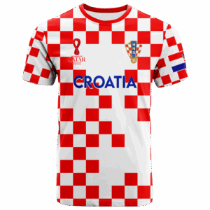 Croatia T Shirt Football 2022 LT2
