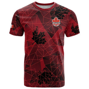 Custom Canada Soccer T Shirt Ladies Replica 2023 National Team LT9