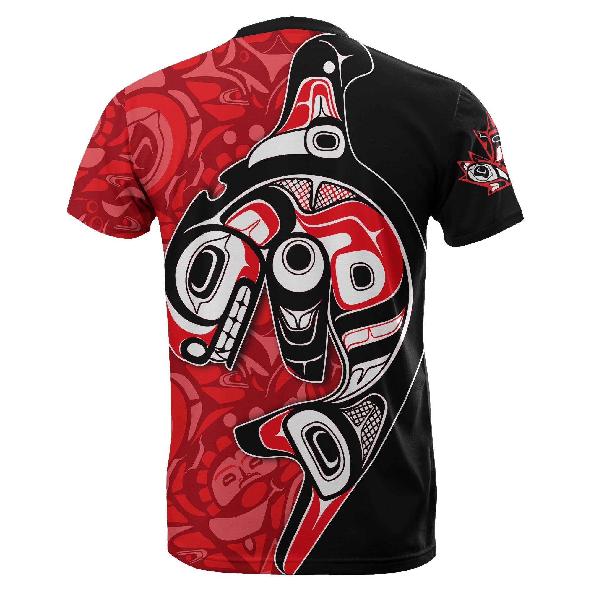 Canada Haida T Shirt Haida Killer Whale - Image 2